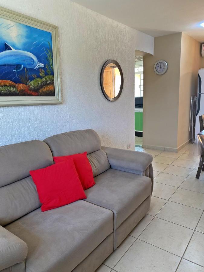 Apartamento Praia Grande Tenorio Pe Na Areia C/ Ar 우바투바 외부 사진