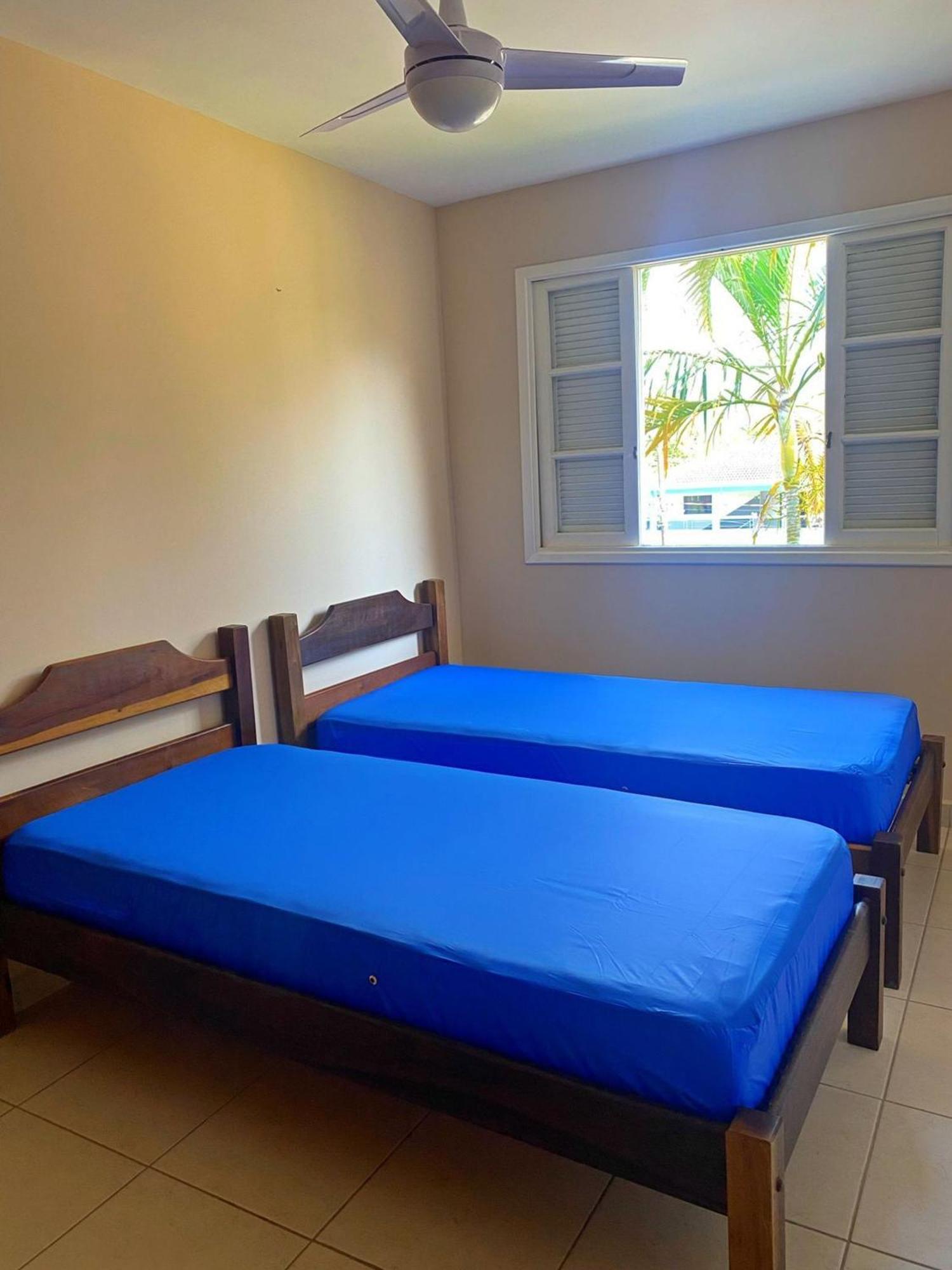 Apartamento Praia Grande Tenorio Pe Na Areia C/ Ar 우바투바 외부 사진
