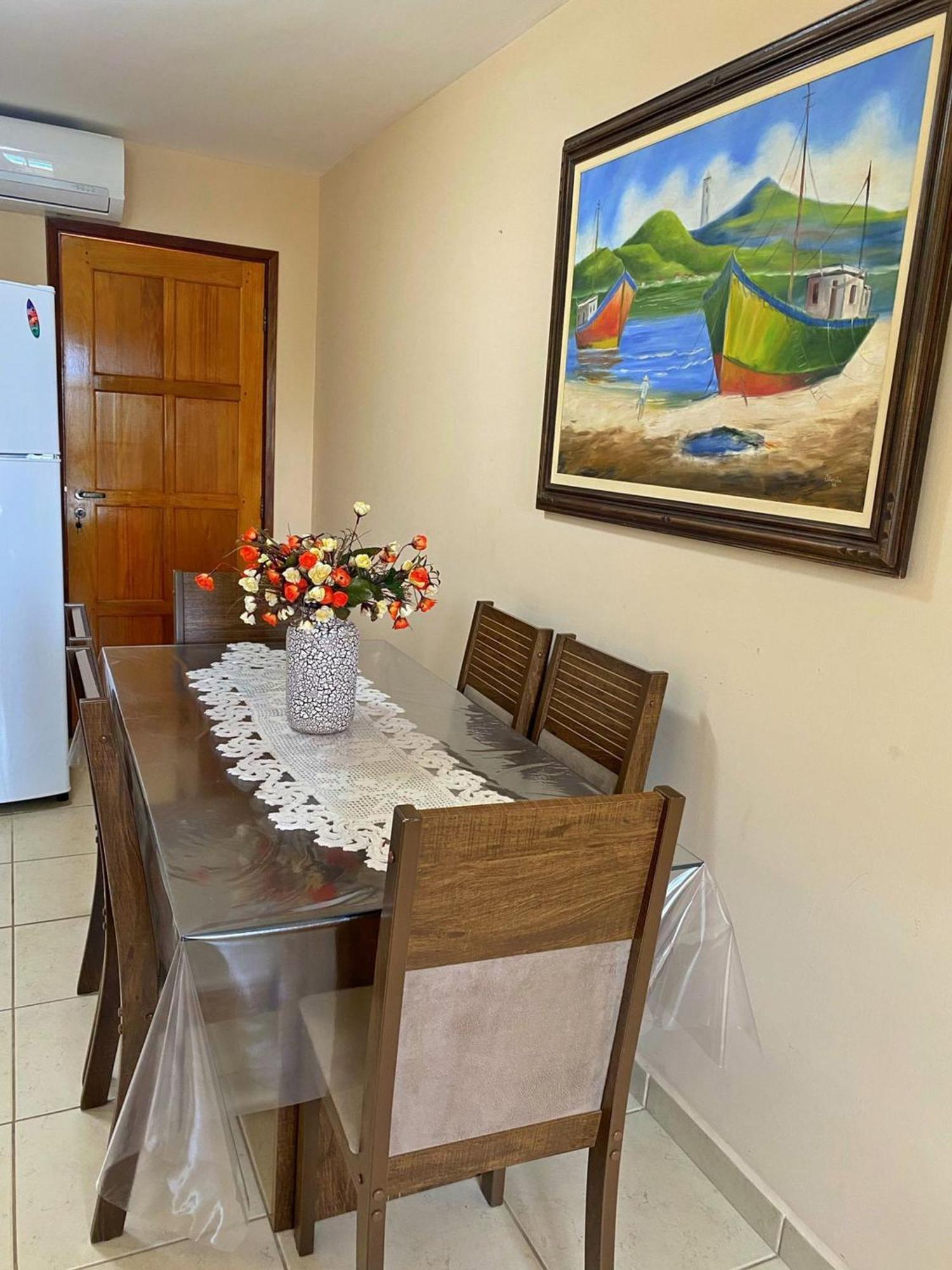 Apartamento Praia Grande Tenorio Pe Na Areia C/ Ar 우바투바 외부 사진
